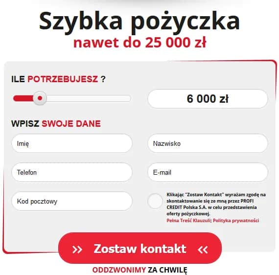 Oprocentowanie Profi Credit: Szokujące stawki, które musisz znać przed pożyczką